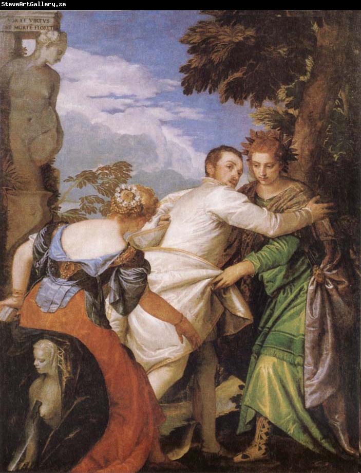 Paolo  Veronese Allegory of Vice and Virtue